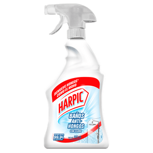 trigger color blanco de Harpic baños antihongos cloro